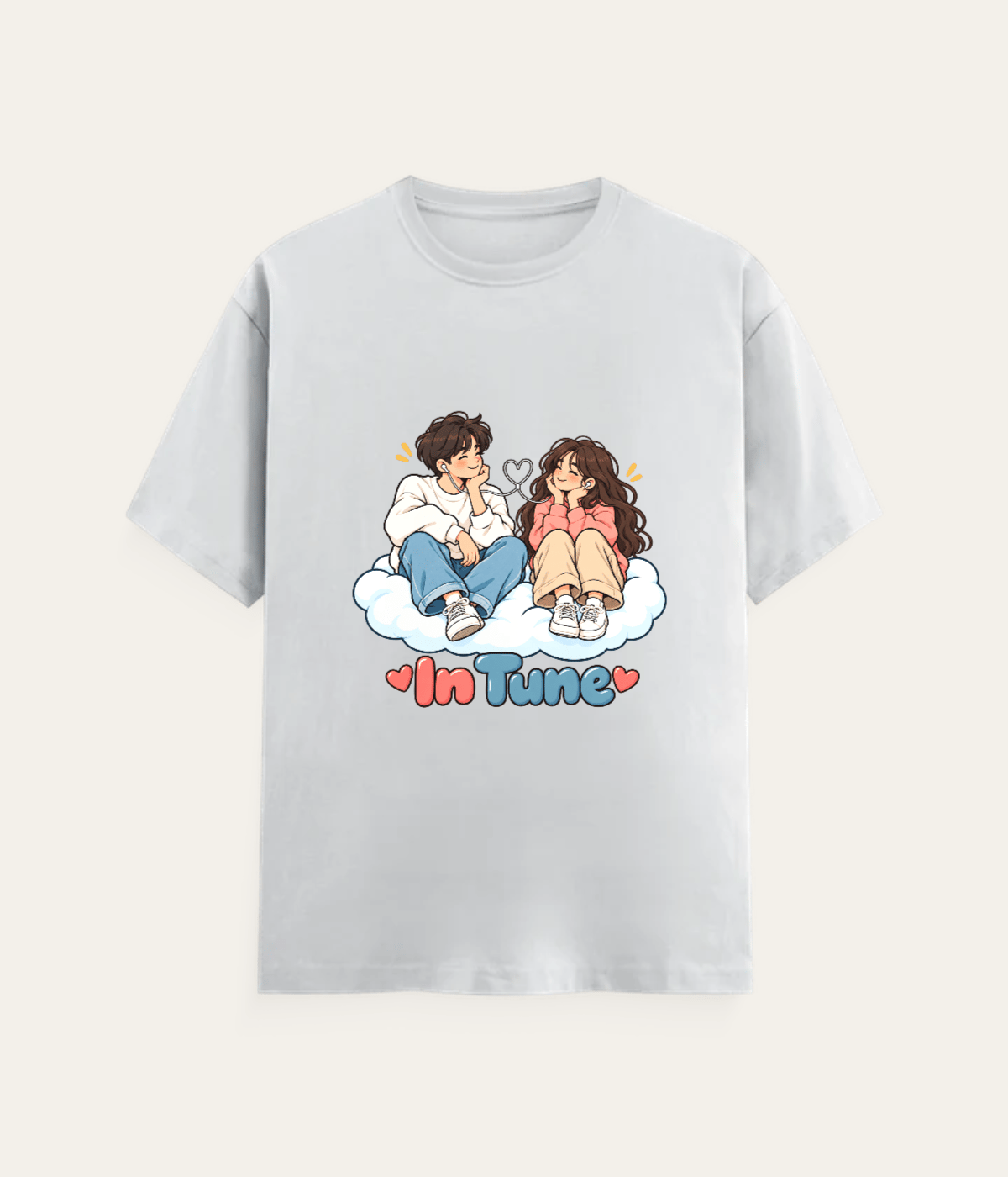 In Tune - Classic Tee — on-model shot 1