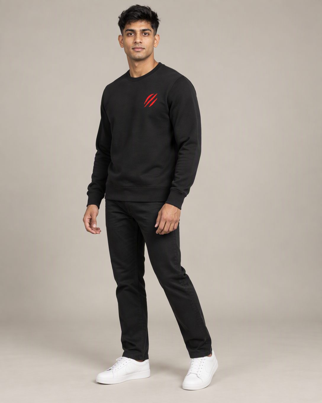 Classic Unique Men Tshirt — on-model shot 1