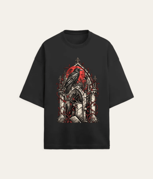 The forgotten raven-dark streetwear