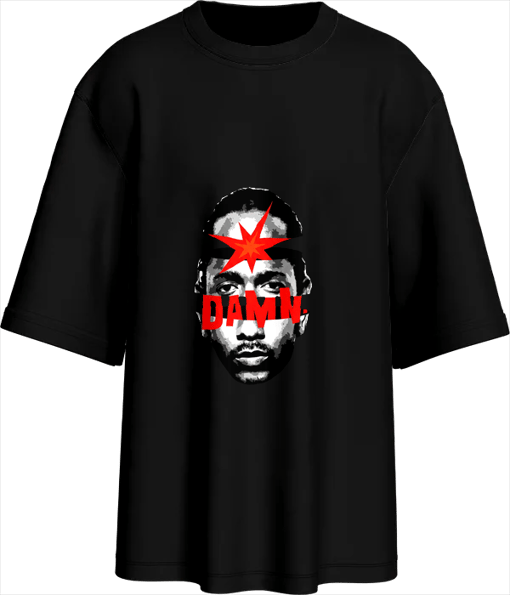 K-Dot 'Prophet' Graphic Oversized T-Shirt