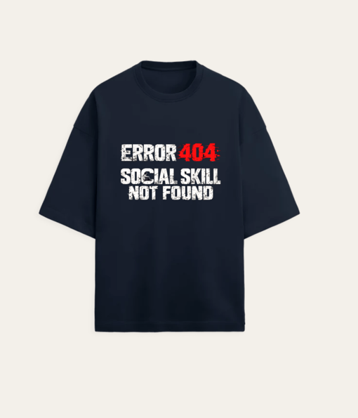 Error 404 — Oversized Terry T-Shirt