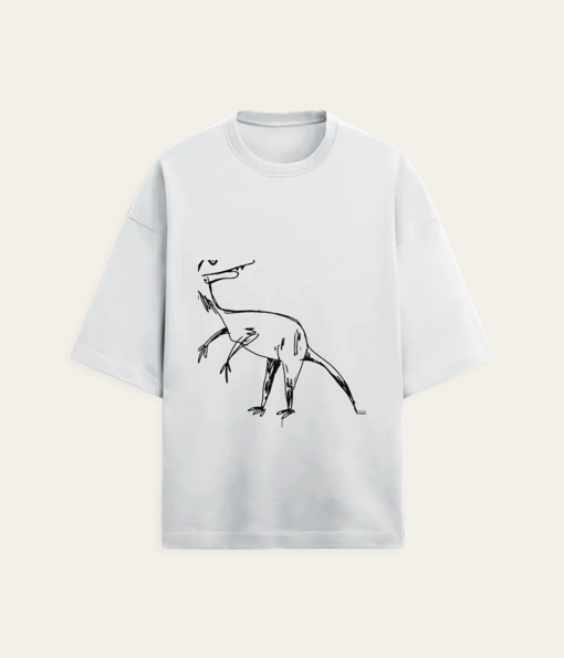Sketchy Dino – Hand Drawn Dinosaur Doodle