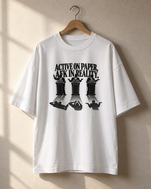 Active on Paper - Oversized Tee