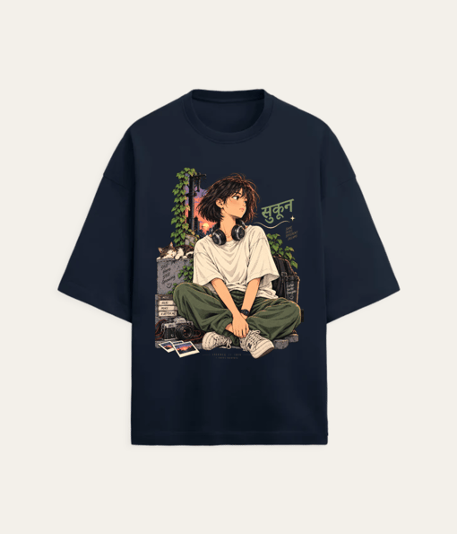 Sukoon Vibes - Retro Anime Streetwear