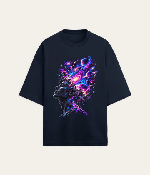 Infinite Within — Cosmic Oversized T-Shirt.