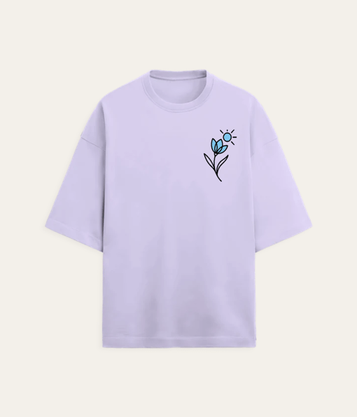 Minimal Blue Flower