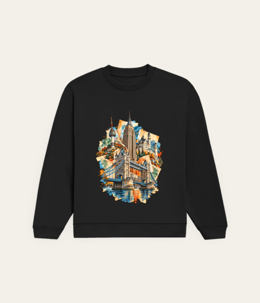 GLOBAL POSTCARD - Classic Sweatshirt