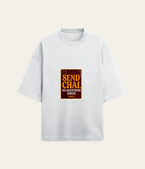 Send Chai Retro Stamp"