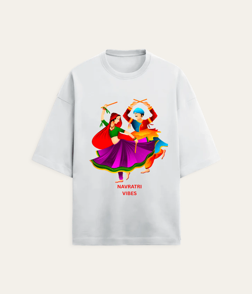 Navratri Vibes - Traditional Dance T-Shirt