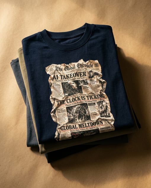 Global Chronicle - Oversized T-Shirt